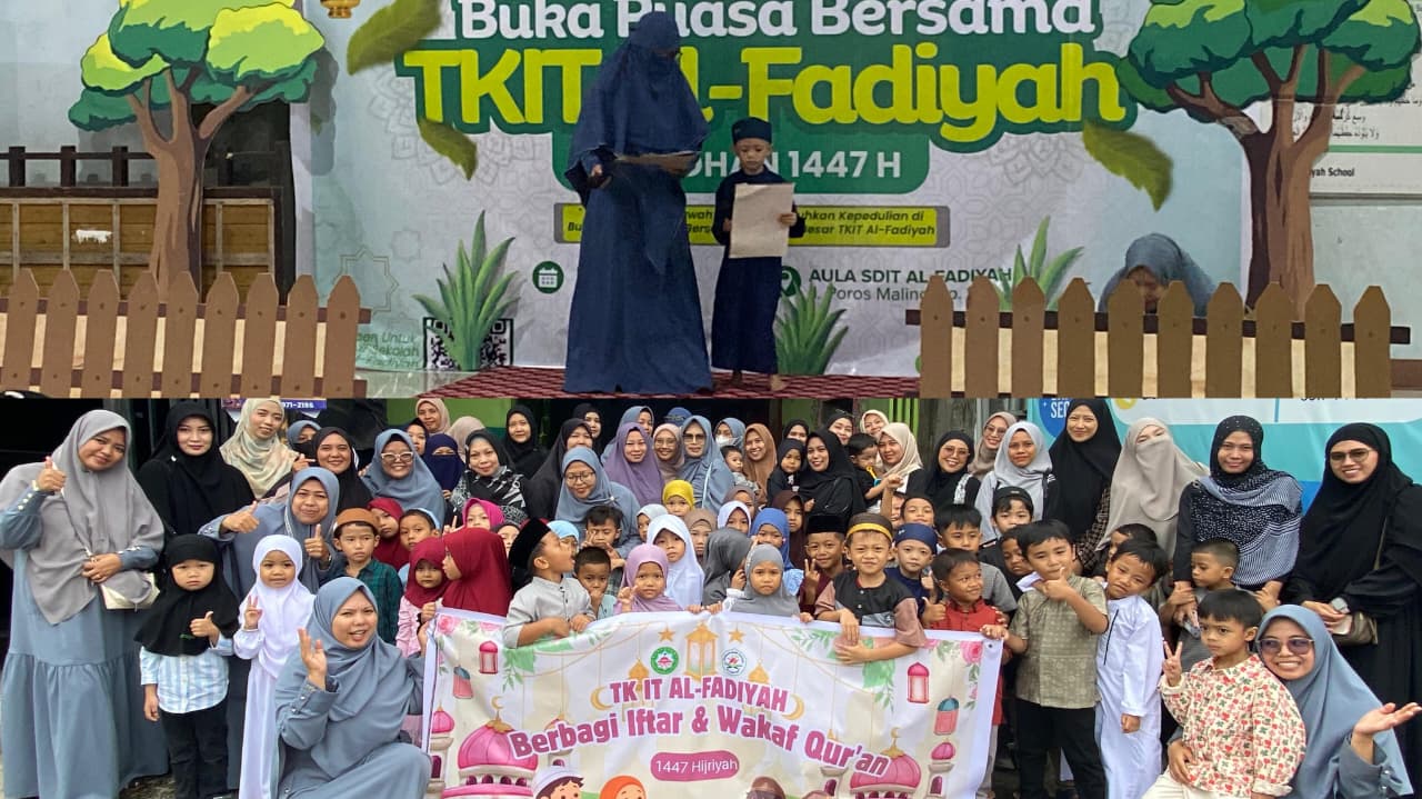 Pererat Silaturahmi dan Tanamkan Pendidikan Karakter Sejak Dini, Komite TKIT Al-Fadiyah Gelar Buka Bersama dan Berbagi Iftar