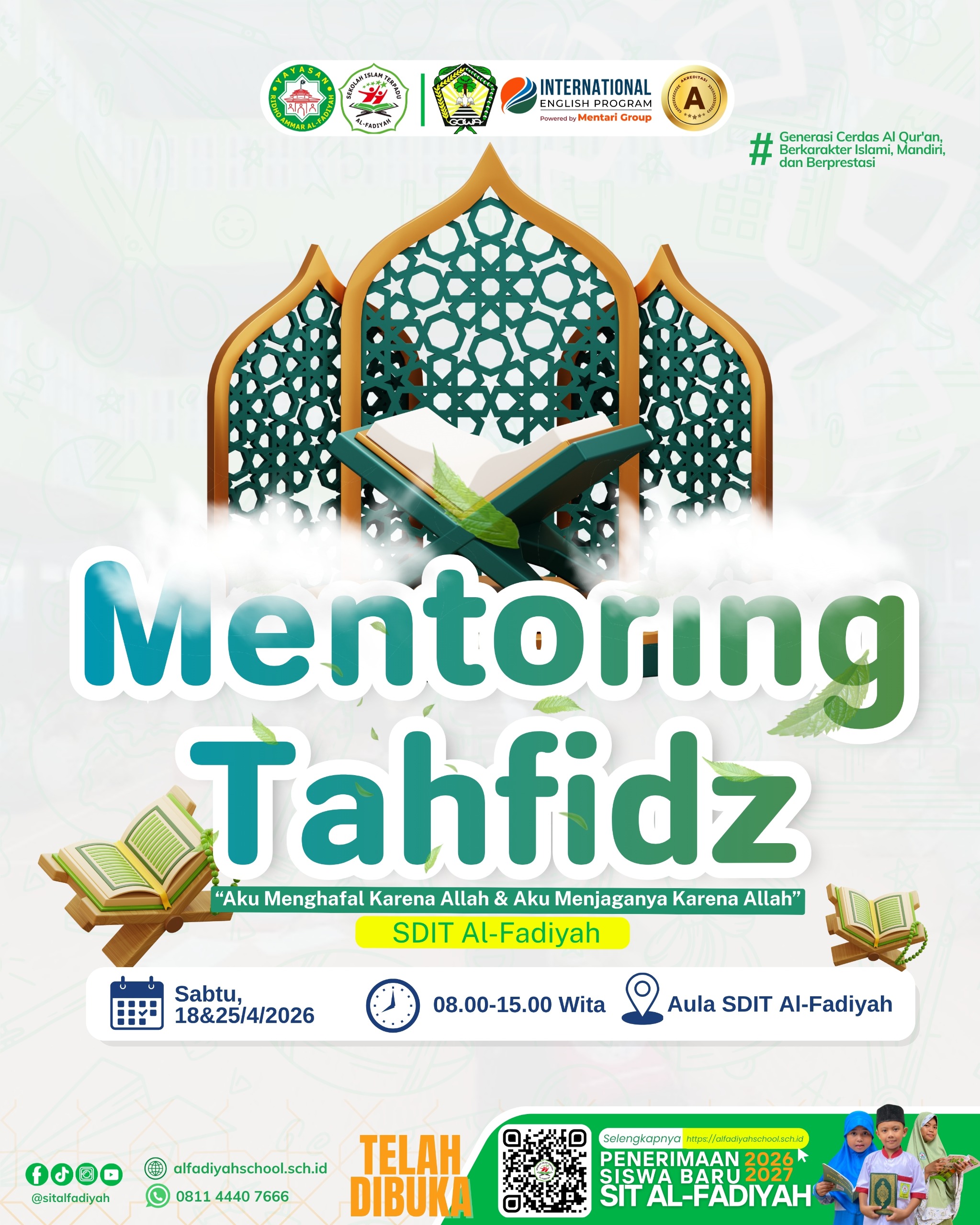 Mentoring Tahfidz SDIT Al-Fadiyah