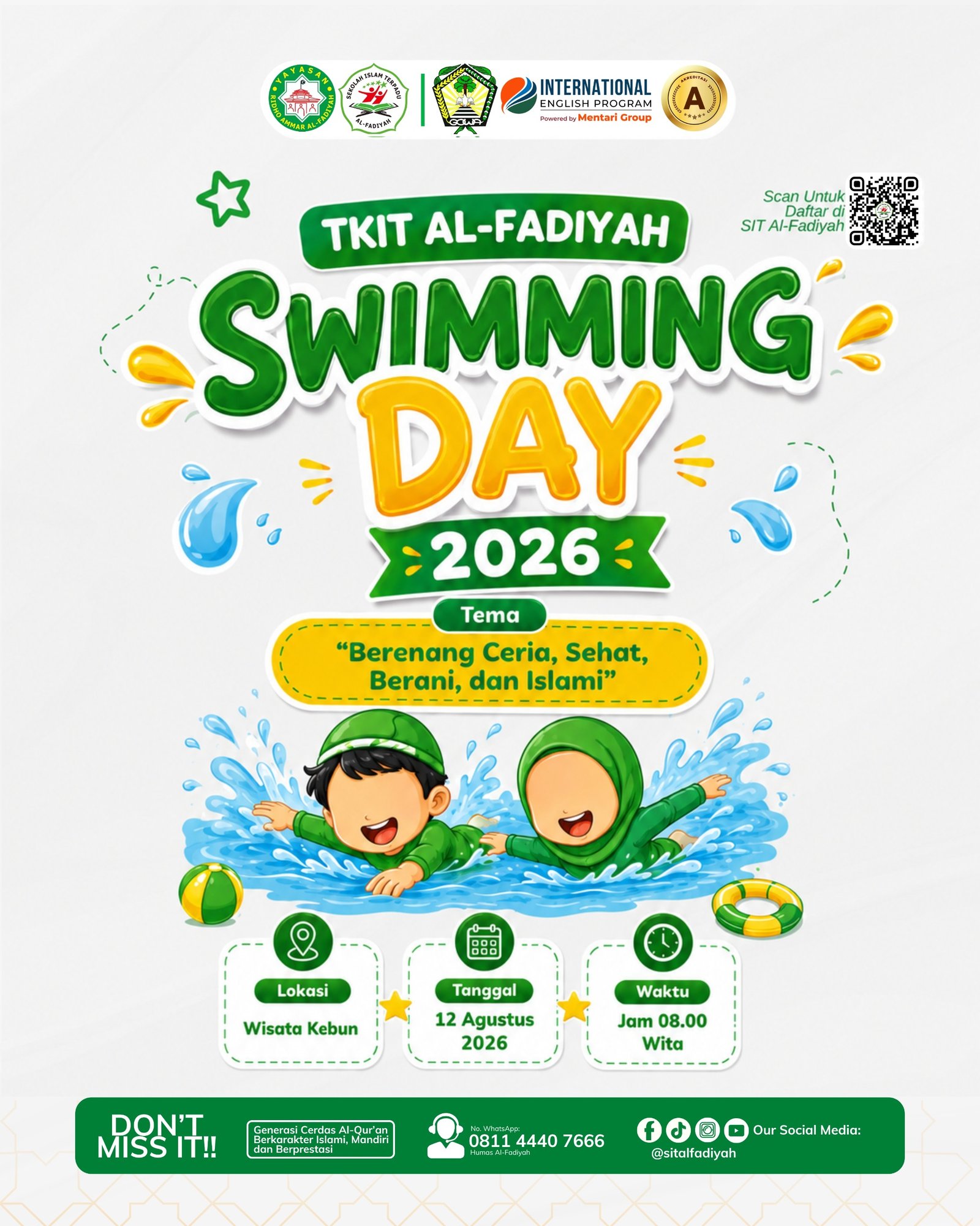 TKIT Al-Fadiyah SWIMMING DAY 2026