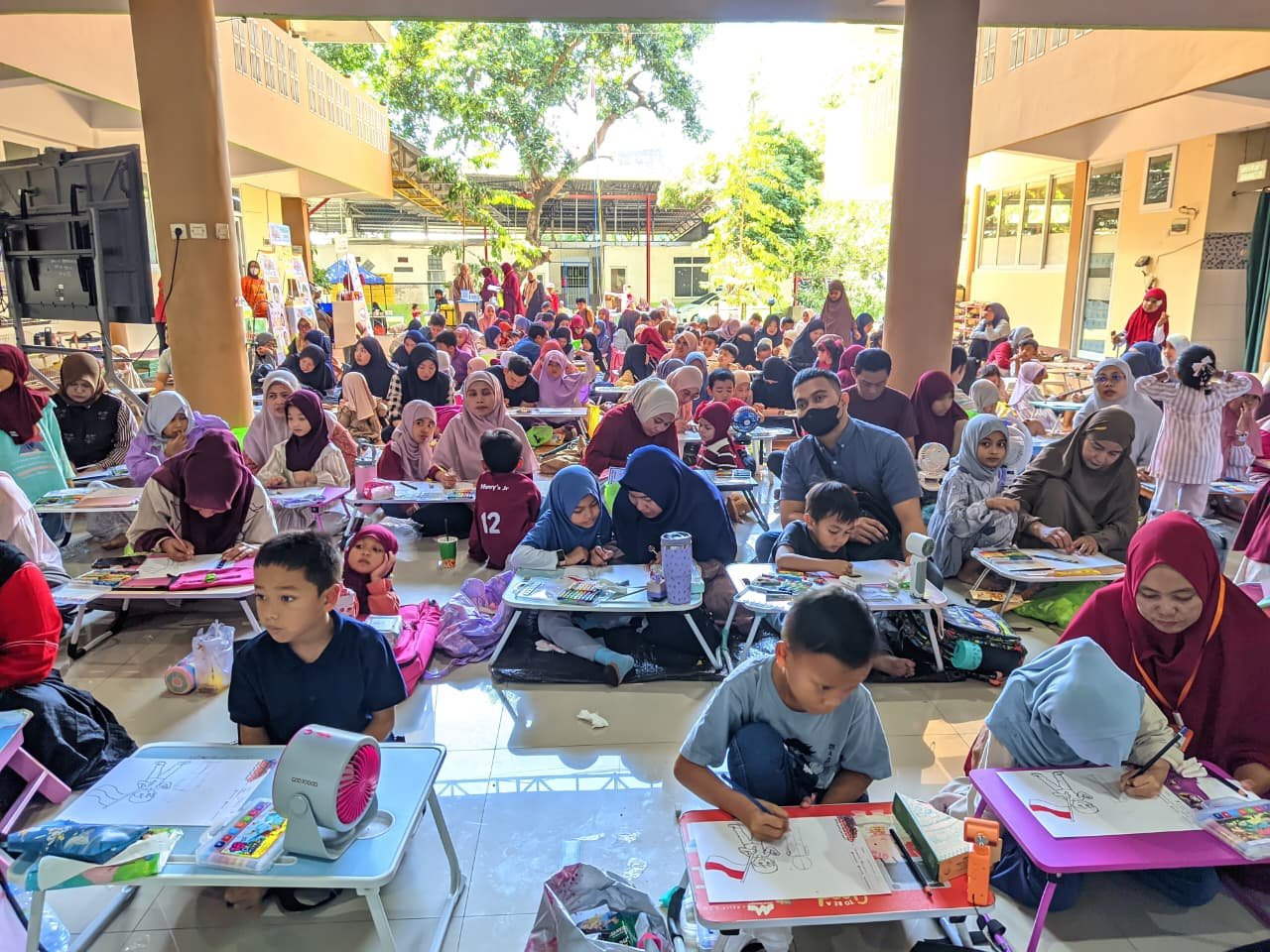 Komite SDIT Al-Fadiyah Gelar Workshop dan Lomba Menggambar dan Mewarnai, Hadirkan Tutor Berpengalaman