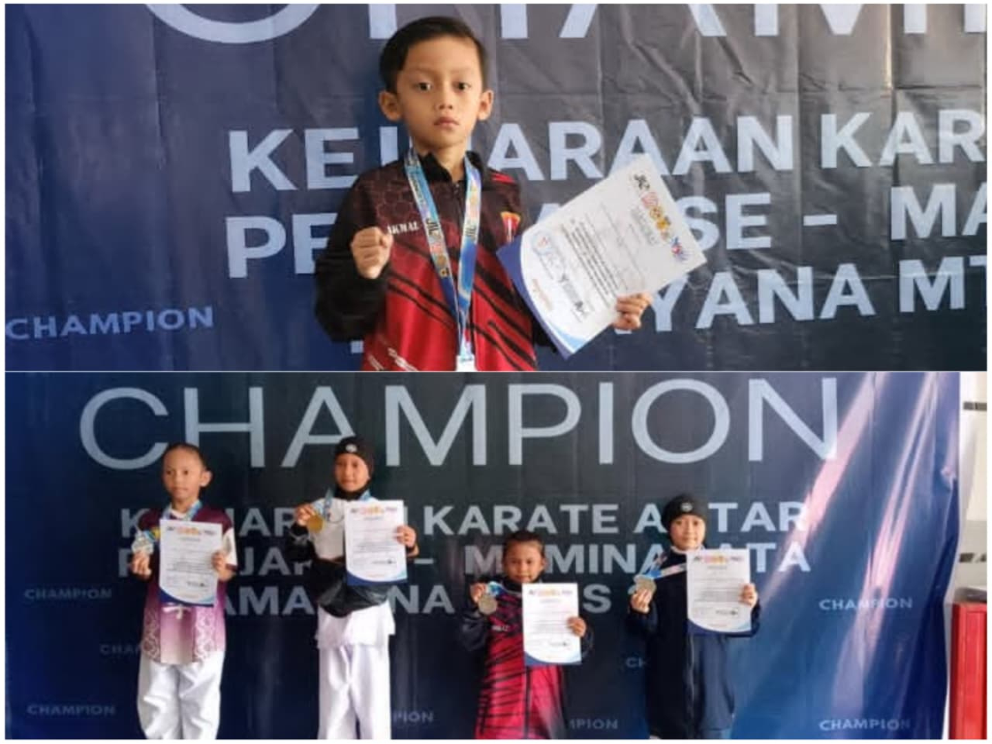 Harumkan Nama Sekolah, Dua Siswa SDIT Al-Fadiyah Raih Juara 2 dan Juara 3 Kejuaraan Karate Antar Pelajar Se-Maminasata Ramayan MTOS Makassar 2026