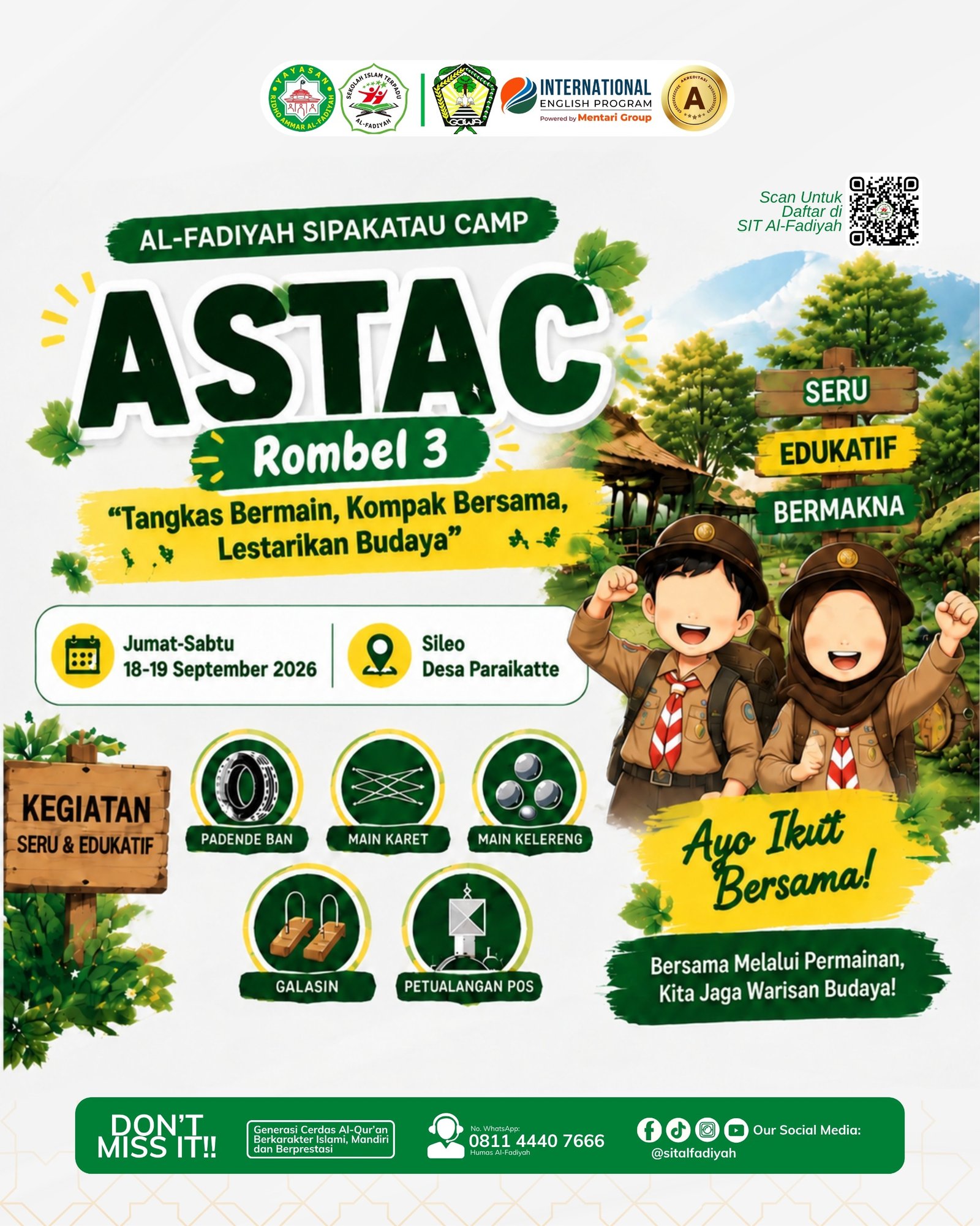 🌿⛺ ASTAC ROMBEL 3 2026 ⛺🌿
