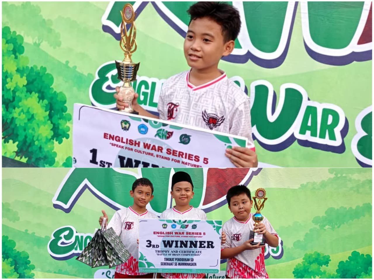 Siswa SDIT Al-Fadiyah Sabet Dua Juara English War Series 5 2026